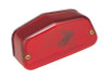 Custom Chrome Red Taillight 12 Volt Fit For Harley Models