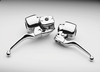 Custom Chrome 9/16" Complete Control Kit Fit For Harley Dual Disc Models 96-06