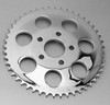 Custom Chrome 49 Tooth Rear Sprocket Fit For Harley 4-Speed Big Twins 73-85 Sportster 79-81