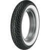 Dunlop #45006380 - Tire - D402 - Front - MT90-16 - Wide Whitewall - 72H