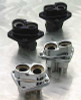 Custom Chrome Black Tappet Guide Lifter Block Fit For Harley Early Big Twin models 1953-1984