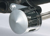 Custom Chrome Slotted Crankcase Breather Element Filter Kit Fit For Harley 3/8" Hose