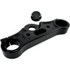 Joker Machine #10-330B - Upper Triple Tree - Black Anodized - '08-'16 FXD
