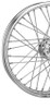 Custom Chrome Stainless Steel 16" Spokes Fit For Harley Sportster Rear 16" Drop Center Rims