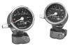 Custom Chrome Mini Speedometer with 2:1 Ratio 140MPH Black Face Fit For Harley Sportster 54-72