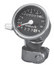 Custom Chrome Mini Speedometer with 2:1 Ratio 180KM/H Face Fit For Harley FX FXR 1973-1990