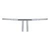 CHROME 1-1/4" T-BAR10" RISE