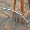Custom Chrome 12"Rise 1-1/4" T-Bar Handlebar Bar Chrome Fits For Harley Softail Chopper