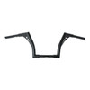 Custom Chrome 1-1/4" Fat 10" Rise Handlebar Bar Fit For Harley Softail Dyna Sportster XL Black