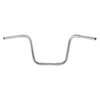Custom Chrome 1-1/4" Ape Hangers Bar 14" Rise Handlebar Matte Black Chrome Fits For Harley Sportster XL FLST FXST