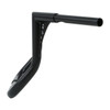 Custom Chrome 1-1/4" Fat Handlebar 12" Rise Ape Hanger Bar Matte Black Chrome Fit For Harley Touring Bagger