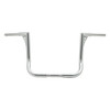 Custom Chrome 1-1/4" Fat Handlebar 14" Rise Ape Hanger Bar Matte Black Pearly Chrome Fit For Harley Touring Bagger