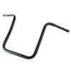 Custom Chrome 18" Rise 1-1/4" Ape Hanger Bar Fat Handlebar Matte Black Chrome Fit For Harley Road Glide 15+