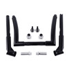 Santee 12" Rise Adjustable Ape Handlebar Matte Black Chrome Fit For Harley Sportster Softail