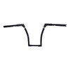 Santee 18" Rise Adjustable Ape Handlebar Matte Black Chrome Fit For Harley Sportster XL Dyna