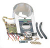 Custom Chrome Chrome Late-Style Dash Panel Mounting Kit Fit For Harley Davidson
