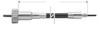 SPDO CBL  STD BLK 39 IN.