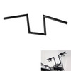 Jammer Gloss Black 1" 10 - Rise 60's Handlebar Without Indent Fit For Harley 1" Clamp