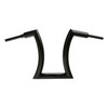 Santee 2" Ape Hanger Handlebar 16 - Rise Fit For Harley Road King Sportster Gloss Black Chrome