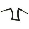 Santee 2" Ape Hanger Handlebar 16 - Rise Fit For Harley Road King Sportster Gloss Black Chrome