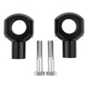 GLS BLK KNIGHT RISER 2" RISE FOR 1 1/4" BARS
