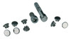 CHROME 5/16  ALLEN HOLE PLUGS.