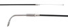 Custom Chrome 37"+Free5.1" Black Vinyl Throttle Cable Fits For Harley Touring FL 1996-2002 NEW