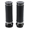 Custom Chrome 1'' TBW Handlebar Hand Grips Fit For Harley Softail Dyna Sportster Touring 08-up