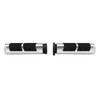 CHROME 1" SCALLOPED GRIPS FOR "TBW" APPLICATIONS 08-UP