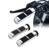 CHROME 1" SCALLOPED GRIPS FOR "TBW" APPLICATIONS 08-UP