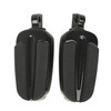 Santee Highway Male Mount T Series Rubber Footpegs Footrest Gloss Black Chrome Fit For Harley All Models