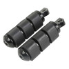 Santee Passenger Highway Footpeg Footrest Gloss Black Chrome Fit For Harley Touring Sportster Dyna