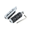 Santee Passenger Highway Footpeg Footrest Gloss Black Chrome Fit For Harley Touring Sportster Dyna