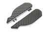 Tour Ease Chrome Black Rider Floorboards Footboard Fit For Harley Touring 86+Softail 86-17