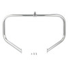 Custom Chrome 1-1/4"Engine Guard Crash Highway Bar Matte Black Chrome Fit For Harley Touring Trike 2009-UP