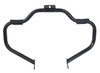 Custom Chrome 1-1/4"Mustache Engine Guard Highway Bar+Footrest Black, Chrome Fit For Harley Softail FL 00-17