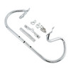 Custom Chrome 1-1/4" Engine Guard Highway Bar Matte Black Chrome Fits For Harley V-Rod 02-17 VRSCDX VRSCF