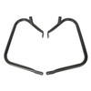 Custom Chrome 7/8"Rear Saddlebag Guards Rail Crash Bar Matte Black Chrome Fit For Harley Touring 1997-2013 Chrome