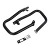 Custom Chrome Chopped Engine Guard Highway Crash Bar Gloss Black Chrome Fit For Harley Road King Street Glide, 2014-2024