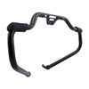 Custom Chrome Engine Guard W/Footrests Highway Bar Chrome, Matte BlackFit For Harley Softail 18-UP