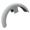 Custom Chrome Primer Gray 21" Wrap 5.5" Wide Front Fender Fit For Harley Touring 1997-2013