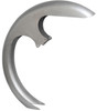 Custom Chrome 26" Wrap 6" Wide Hybrid Front Fender Raw Steel Fits For Harley Touring 1984-2013