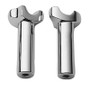 Custom Chrome 3.5" Forged Aluminum Handlebar Top Riser Fit For 3.5" Riser Center