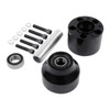 Custom Chrome Single Disc Front Wheel Hub Fit For Harley Touring Road King Glide Non-ABS 08-Up