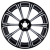 Custom Chrome 18" 3.5" Billet Rear Wheel Rim Fits For Harley Touring Glide 08-24 Non ABS Black