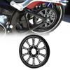 FLASH BLACK ANODIZED T68*25" PULLEY NON ABS