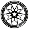 Custom Chrome 18" 5.5" Billet Rear Wheel Rim Fits For Harley Touring Glide 08-24 Non ABS Black