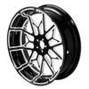 Custom Chrome 18" 5.5" Billet Rear Wheel Rim Fits For Harley Touring Glide 08-24 Non ABS Black