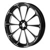 Custom Chrome 21 3.5" Front Wheel Rim Fits For Harley Touring Glide 08-24 Non ABS Black Dalia
