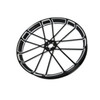 Custom Chrome 30 3.5" Prism Black Anodized Front Wheel Rim Fits For Harley Touring Glide 2008-2024
